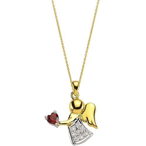 Goldstore-URL 0.1 ct. Pırlanta Melek Kolye