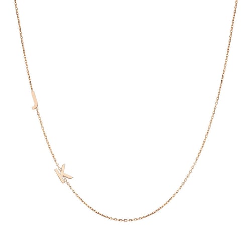 Goldstore-URL İkili Harf Harf Kolye