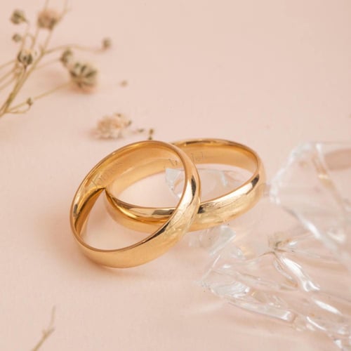 Solid Gold 3.5 mm Band Classic Ring - Goldstore