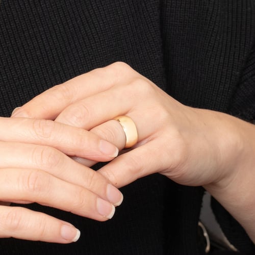 Solid Gold 3.5 mm Band Classic Ring - Goldstore