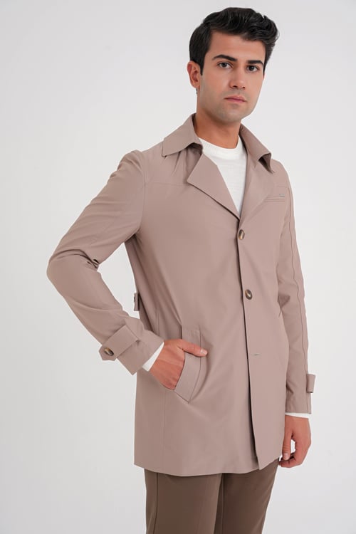 Bej Slim Fit Kaban KA 093
