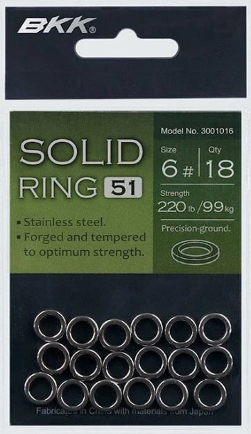 BKK Solid Ring-51 - 4 Klips & Fırdöndü