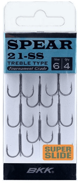 Üçlü İğneler BKK Spear-21 SS Üçlü Olta İğnesi - 4