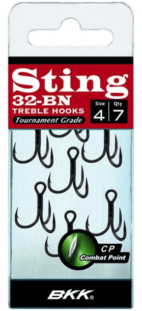 Üçlü İğneler BKK Sting-32 BN Üçlü Olta İğnesi - 4