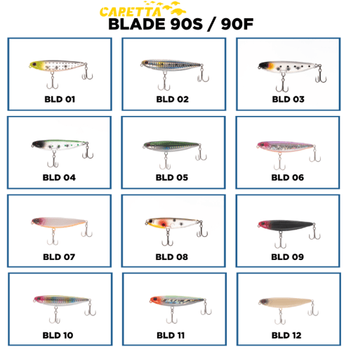 Maket Yemler Caretta Blade 90S 9 cm 16 g Maket Yem