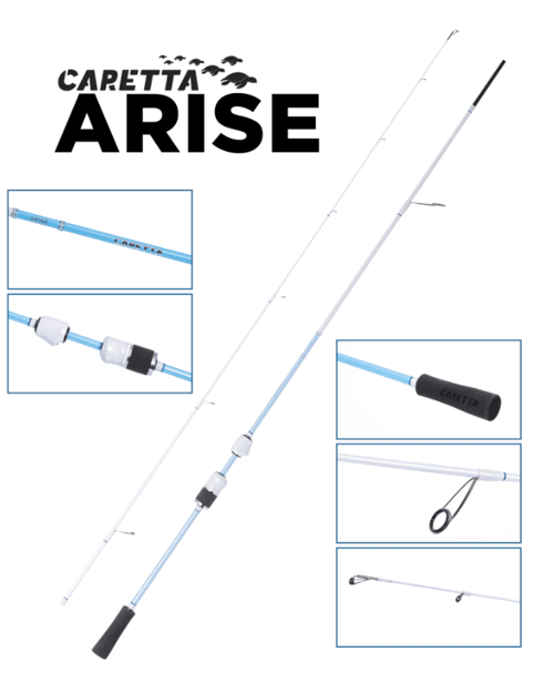 CARETTA Caretta Arise Light 2.32 Cm 1-18gr Spin Kamış Spin Kamışları