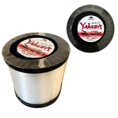 Monofilament Misinalar CARETTA YAKUZA 1 KG NYLON MONOFILEMENT MİSİNA