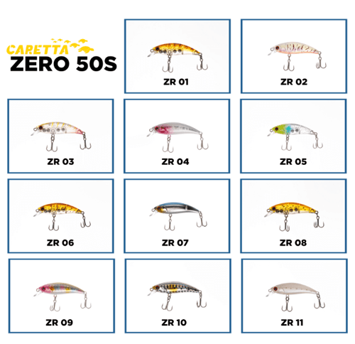 Maket Yemler Caretta Zero 50S 5 cm 4.5 g Maket Yem