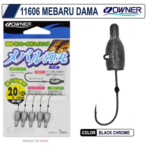 Jig Head ve Zokalar Cultiva 11606 Mebaru Dama Lrf Jighead
