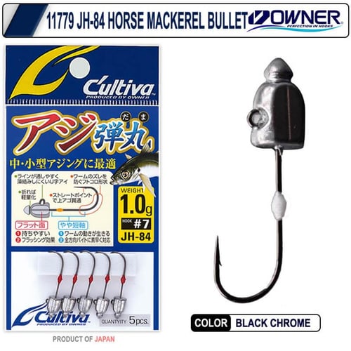 Jig Head ve Zokalar Cultiva 11779 JH-84 horse mackerel bullet