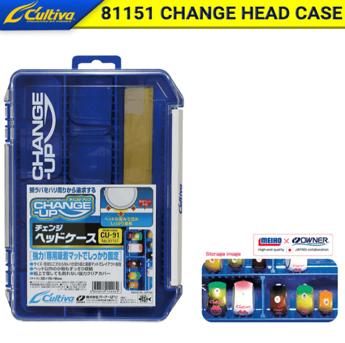 CULTIVA Cultiva 81151 Change Head Case Blue Çanta ve Kutular