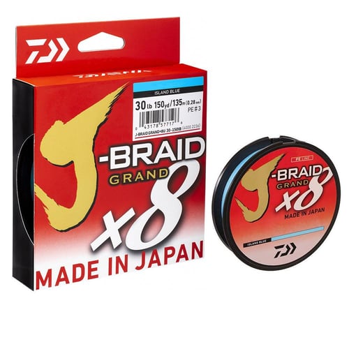 İp Misinalar Daiwa JB Grand 8B 135 M Blue İp Misina