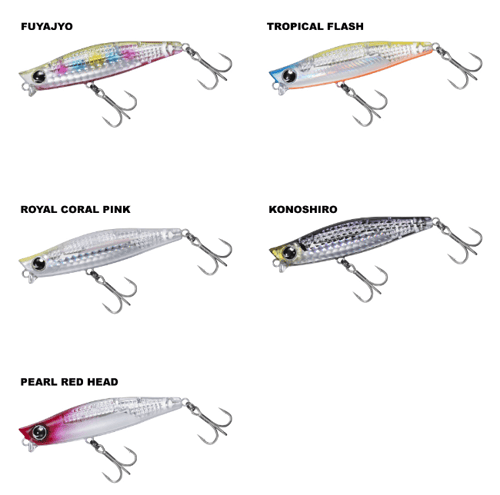 Maket Yemler DAIWA MORETHAN GALVA LASER IMPACT 73S MAKET YEM  - TROPICAL FLASH