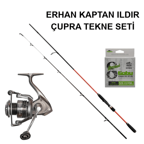 Erhan Kaptan Ildır Çupra Tekne Seti Hazır Olta Setleri