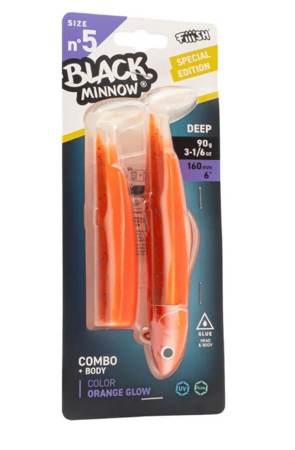 Silikon Yemler Fiiish BM160/5 BM3178 Combo Deep 90 Gr Orange Glow