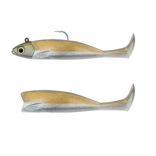 Silikon Yemler Fiiish Master Shad MS75/3 MS4503 Combo Medium 6gr Khaki