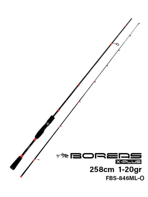Lrf Kamışları Fujin Boreas 258cm 1-20gr Orange LRF Kamışı