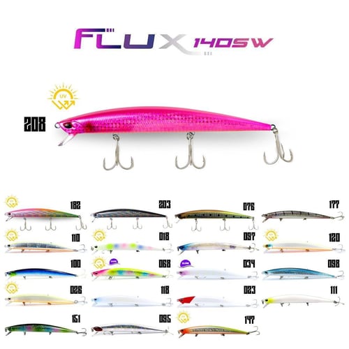 Maket Yemler Fujin Flux 140mm 18gr Floating Maket Balık - 018 NEO PEARL