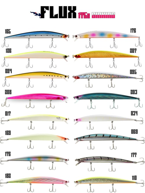 Maket Yemler Fujin Flux 175mm 29gr Sinking Maket Balık