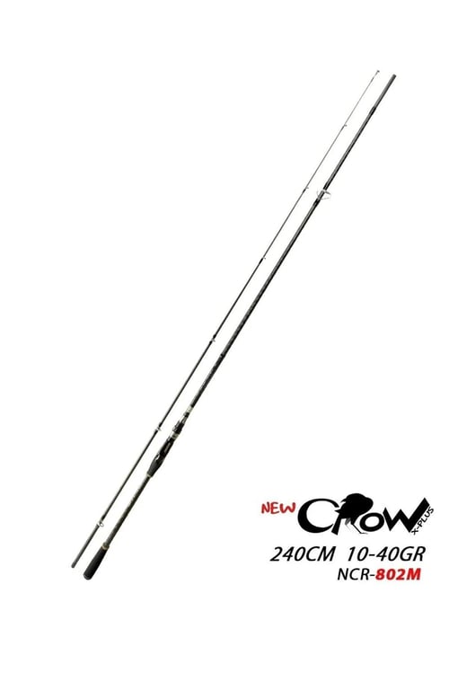 Spin Kamışları Fujin New Crow Ncr-802M 240cm 10-40gr X-Plus Spin Kamış