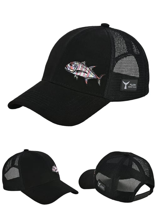 Balıkçı Giyim Fujin Pro Angler Black GT Şapka