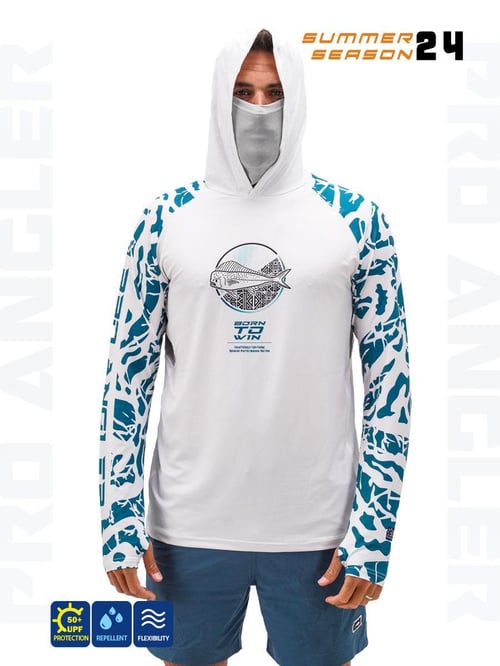 Balıkçı Giyim Fujin Pro Angler S24 Buff&Hoodie Lambuka Green  - M