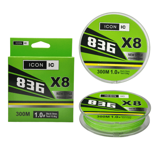 İp Misinalar ICON-IC NEO 836 Chartreuse 300m İp Misina - 0.13 MM