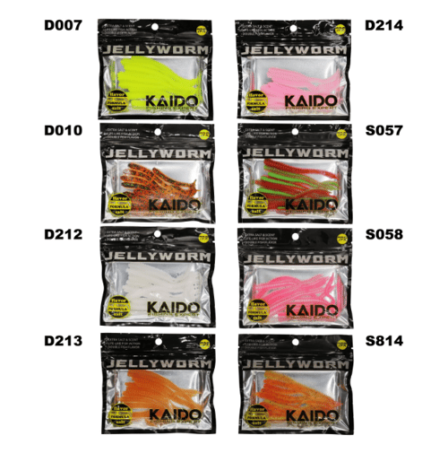 Kaido Jellyworm Jw95 Silikon Yem 10lu  - D010
