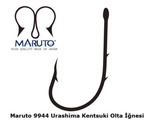 Maruto 9944NS Siyah Nikel Olta İğnesi Tekli İğneler