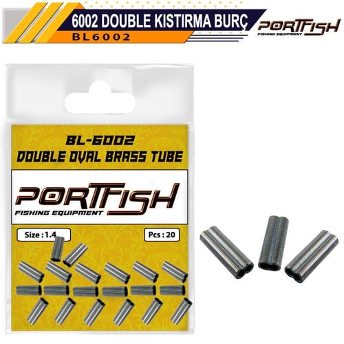 Klips & Fırdöndü Portfish BL-6002 Double Kıstırma Burç - 1.2