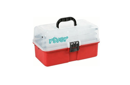 Çanta ve Kutular R35-1150 River Balıkçı Takım Çantası 3 Raflı 16'' - MAVİ