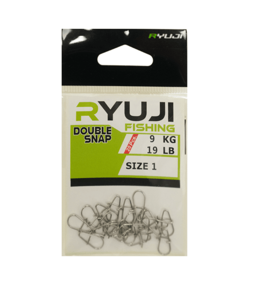 Ryuji Japanese Double Snap (20 Adet)  Klips & Fırdöndü