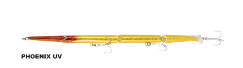 Maket Yemler RYUJI PREDATOR SINKING 25.5MM 30.6GR MAKET YEM  - BLUE GREEN UV