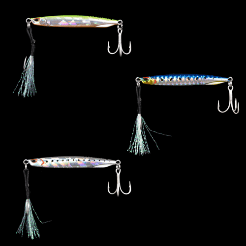 Jig Yemler RYUJI SILENT JIG TRIO 10gr (3AD)- REAL MIX