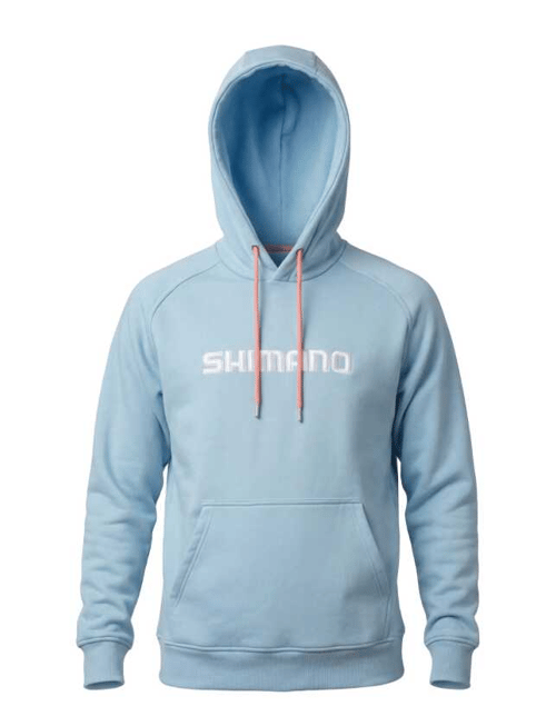 Balıkçı Giyim Shimano Hoodie Light Blue