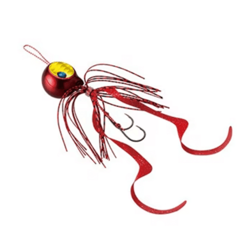 Tai Rubber & Slow Jig Yemler Shimano Lure Engetsu Tiger Baku Baku Tai Rubber Jig 80gr  - 61T CURLY ORANGE