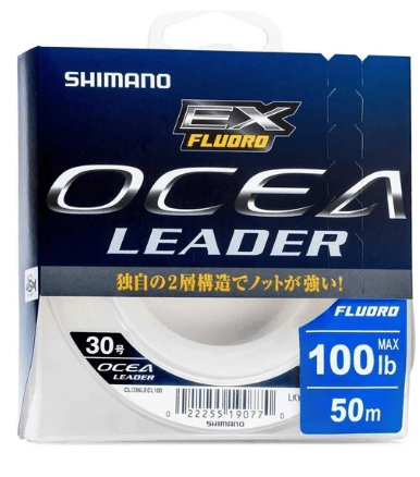 Fluorocarbon (Leader) Misinalar Shimano Ocea Leader EX Fluorocarbon Misina 50mt - 10LB 0.265mm