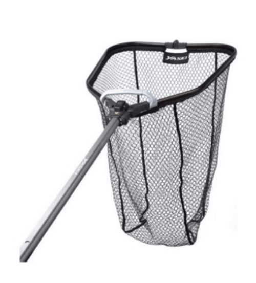 Kepçe ve Livarlar Shimano YASEI Rubber Net LARGE KAUÇUK TORLU Foldable Kepçe