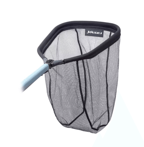Kepçe ve Livarlar Shimano YASEI Single hand rubber net Foldable - Floating