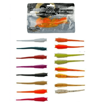 Silikon Yemler SPIINX SANDWORM SİLİKON 6CM 18P - BUKALEMUN PELLET
