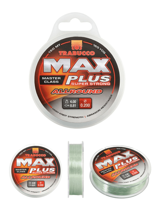 Monofilament Misinalar Trabucco Max Plus AllRound 300mt Surf Misinası - 0.25MM