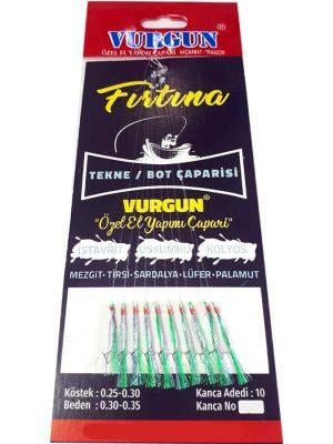 Hazır Takımlar Vurgun Çapari Tekne Bot Çaparisi - Yeşil
