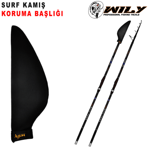 Çanta ve Kutular Wily Surf Kamış Koruma Başlığı
