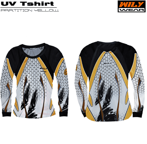 Balıkçı Giyim Wily Wear UV T-Shirt PartitionYellow - M
