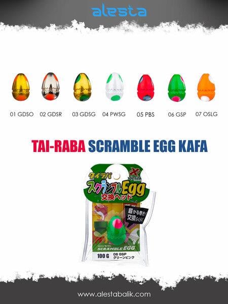 Tai Rubber & Slow Jig Yemler Xesta Tai -Raba Scramble Egg Kafa 60gr - 01 GDSO