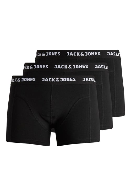 Additionals Jacanthony Streç Pamuklu 3 Pack Erkek Boxer 12171944 SİYAH