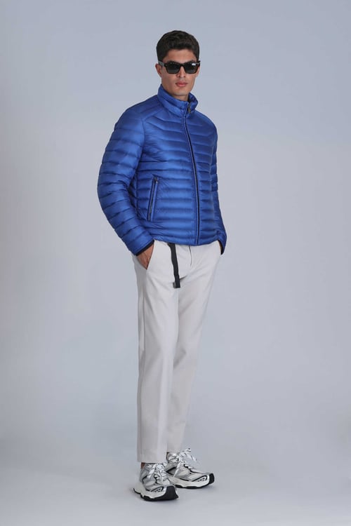 Andy Kaz Tüyü Dolgulu Slim Fit Dik Yaka Erkek Mont 112120215 SAKS