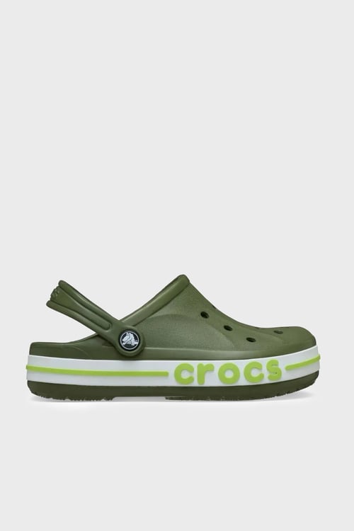 Bayaband Clog K Logolu Çıkarılabilir Kayışlı Sandalet Unisex Çocuk Terlik 207019-3CB HAKİ
