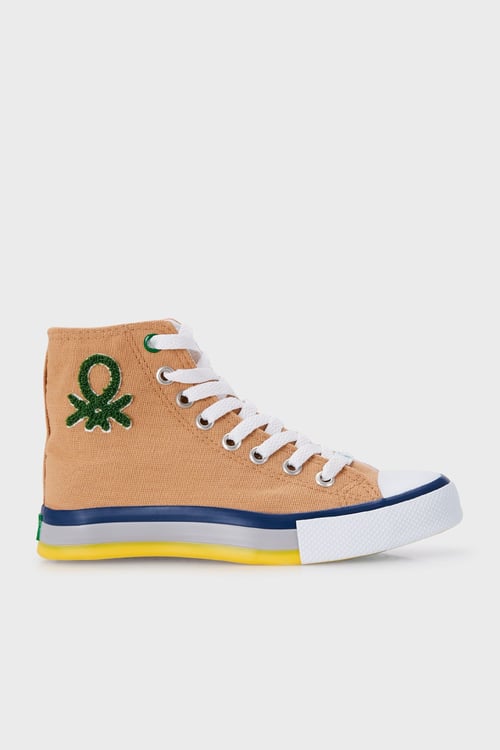 Bilekli Sneaker Kadın Ayakkabı BN-30541 CAMEL
