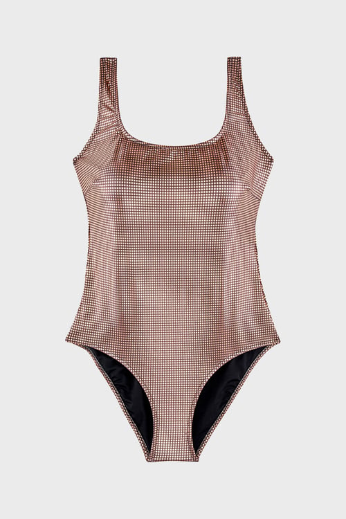 Bronze Uv Korumalı Parlak Kadın Mayo SM2644000013 BRONZ
